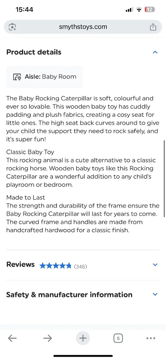 Baby rocker - Image 4