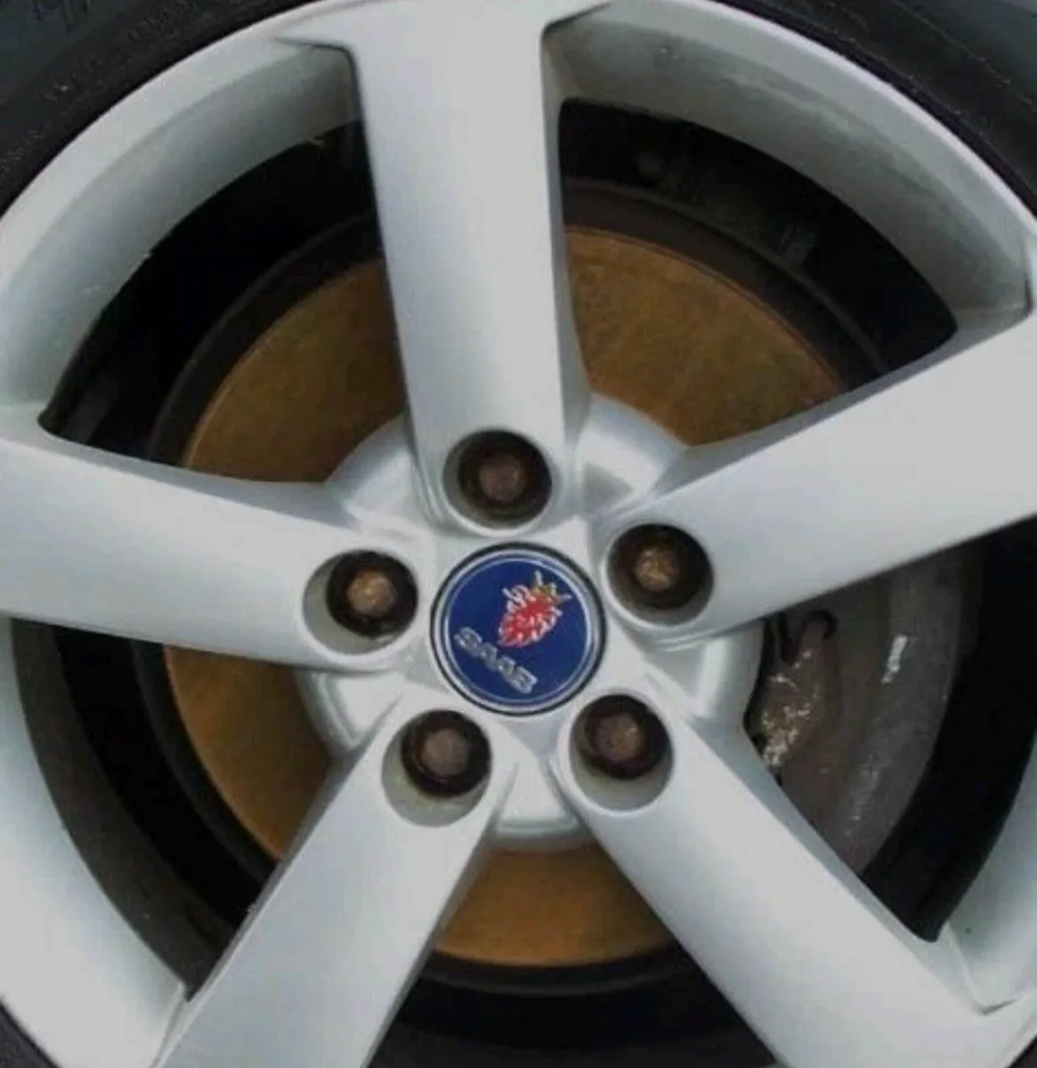4 x Saab Centre Caps - FREE POST - Image 3