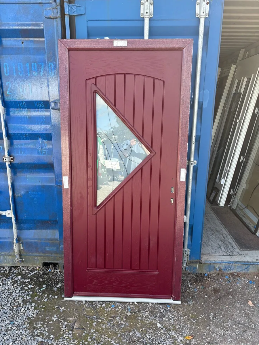 Burgandy Door brand new