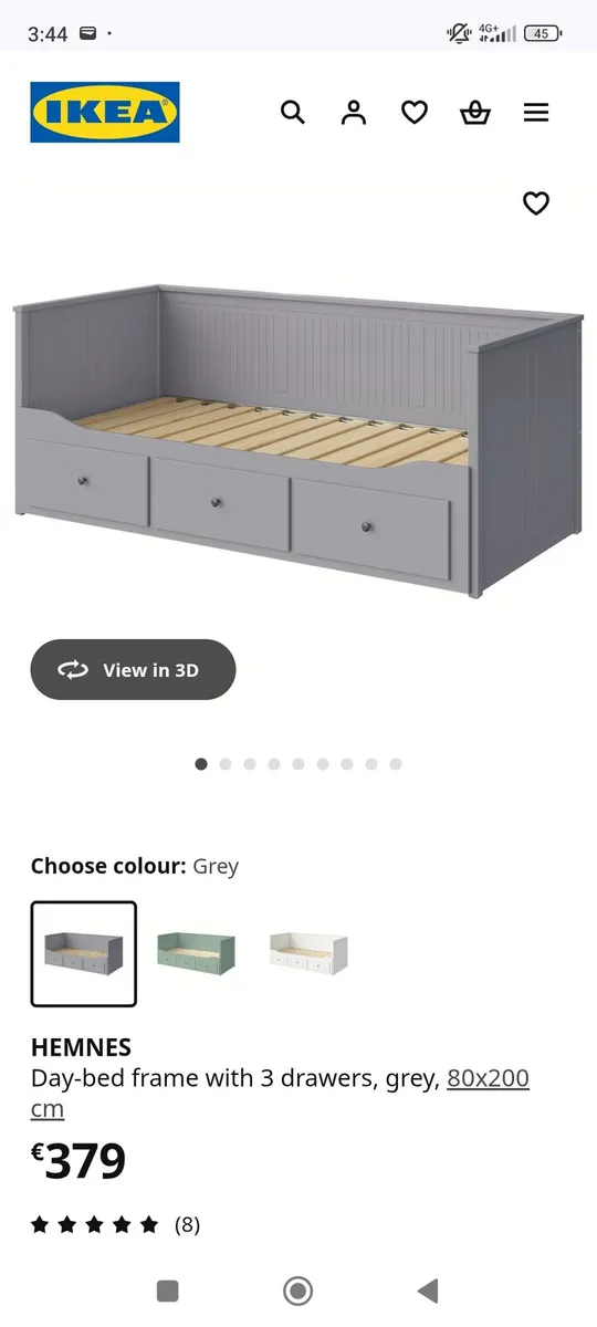 HEMNES daybed with mattress - Image 1