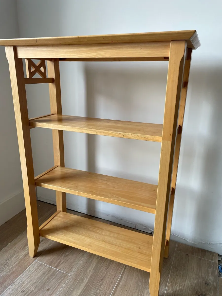 Bookshelves real wood - Image 1