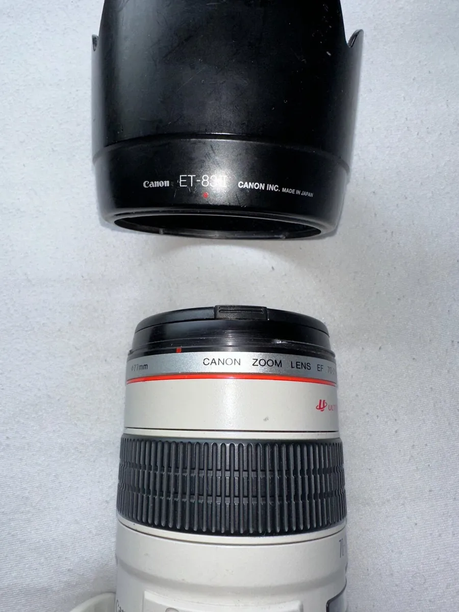 Camera lenses 70-200mm f2.8 EF - Image 1