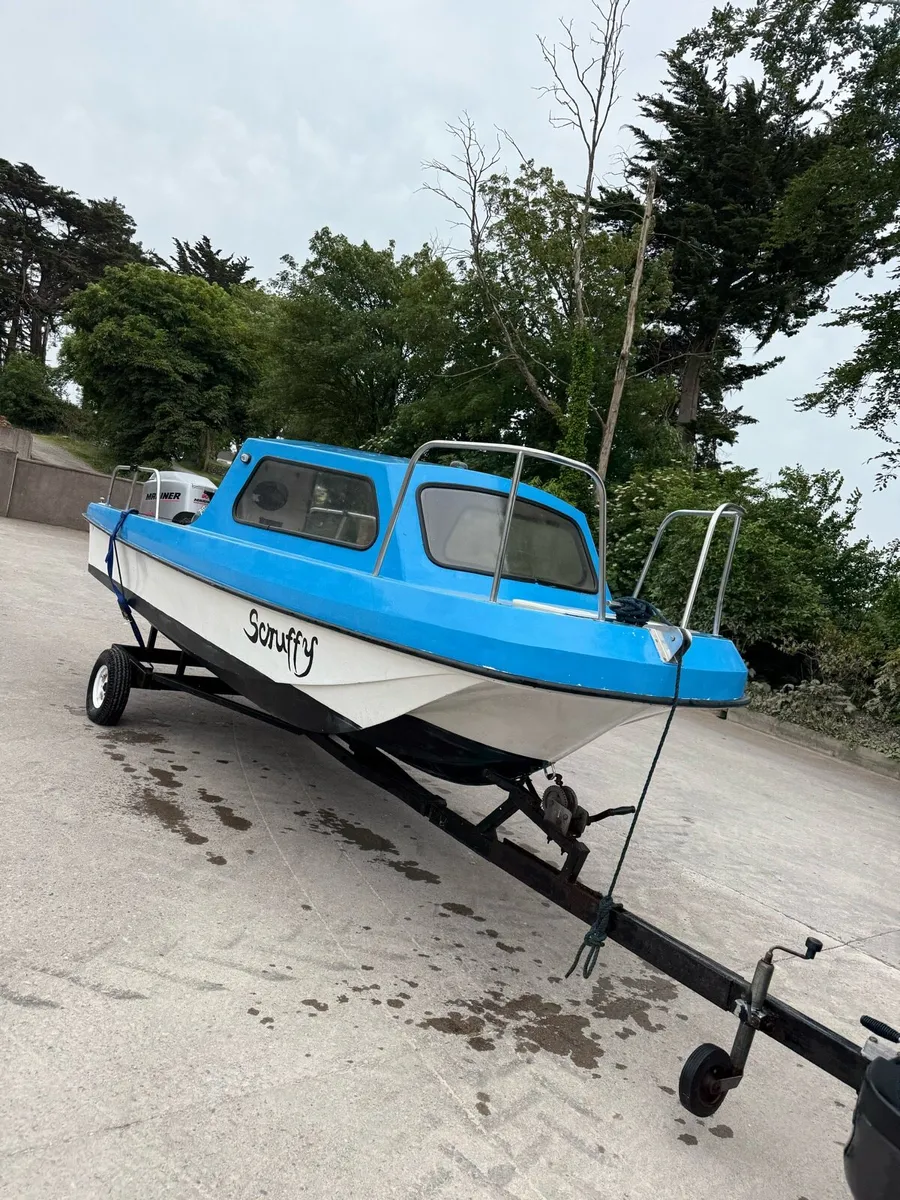 Dory pilot 17 with trailer - Image 1