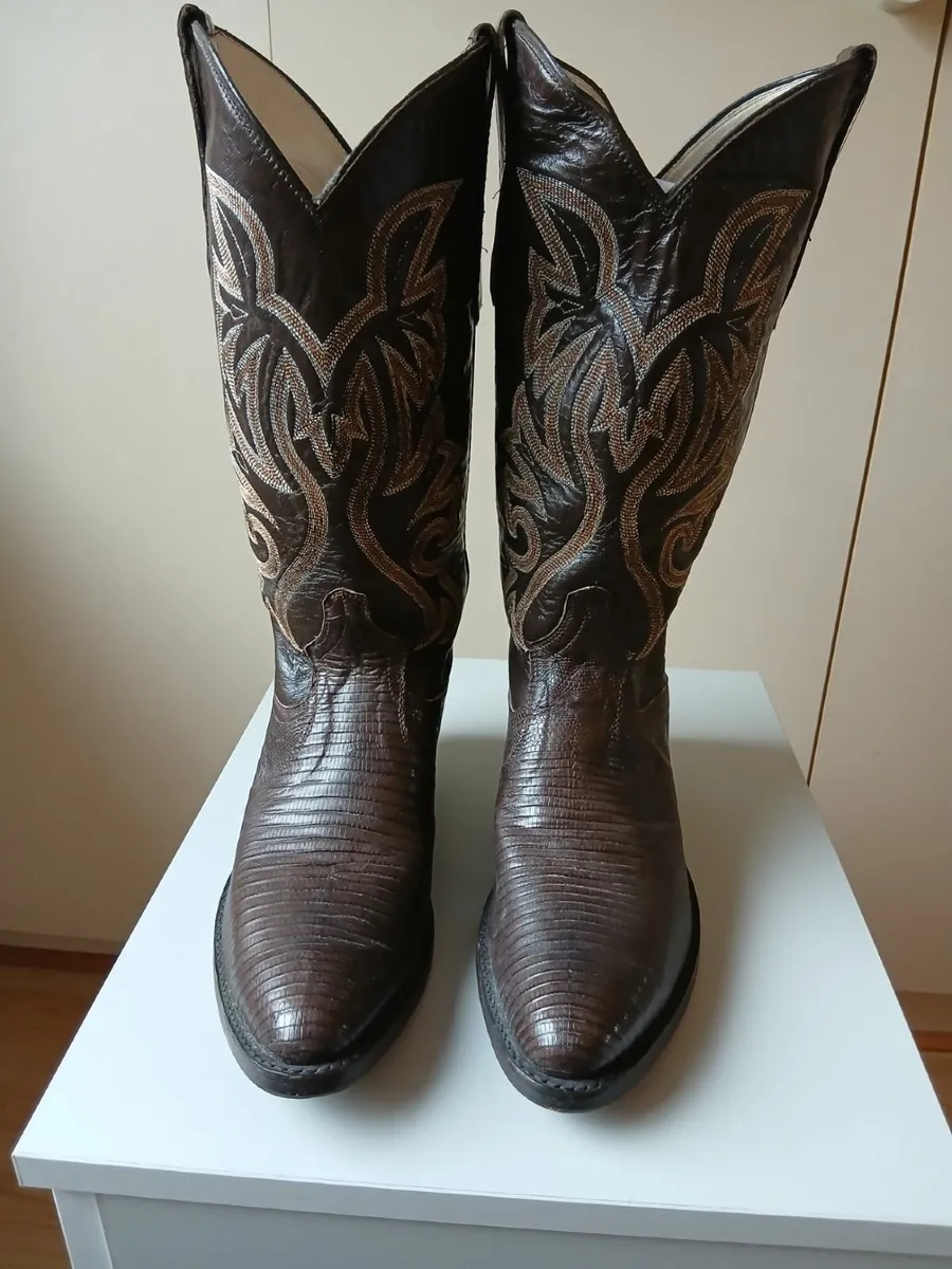 American Cowboy Boots, brown - Image 1
