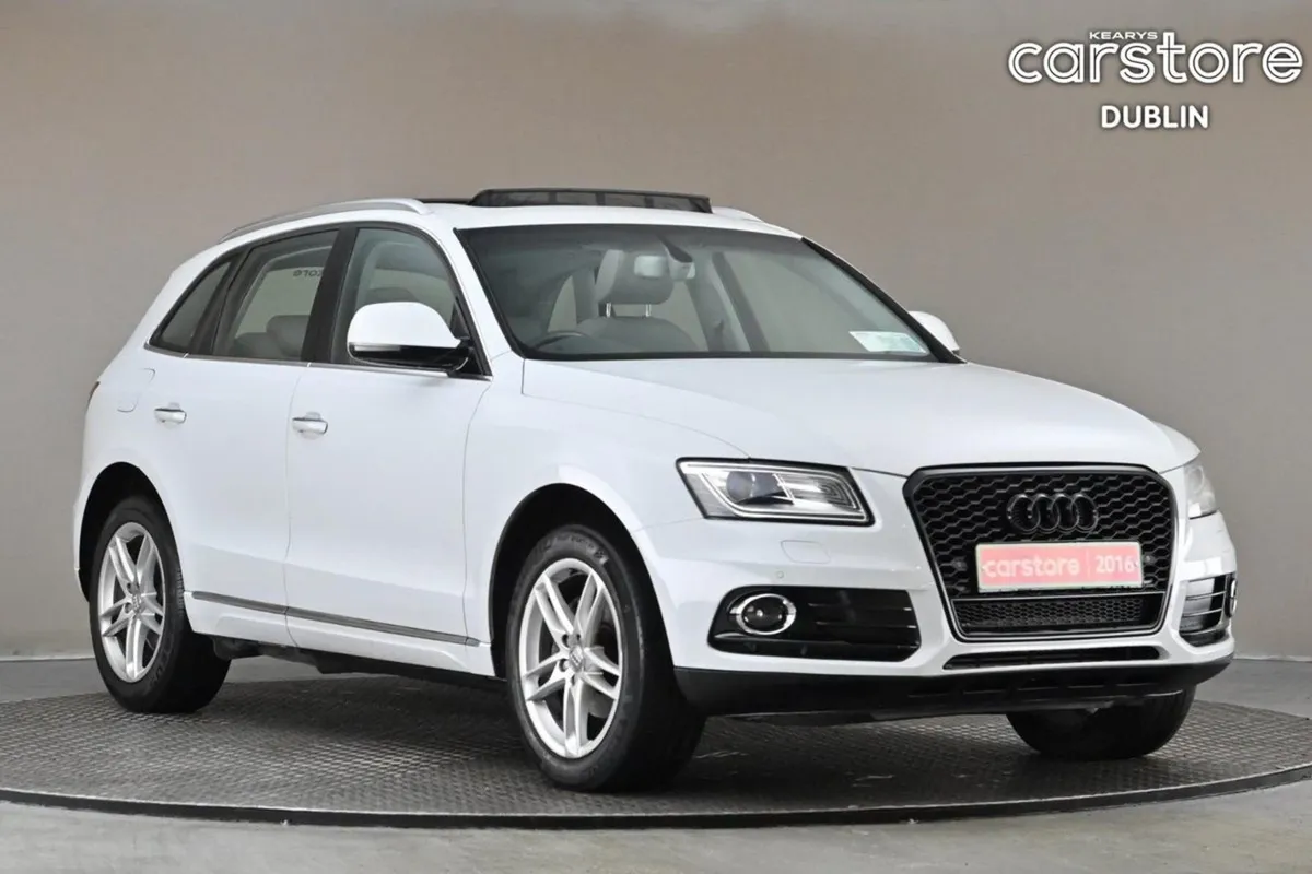 Audi Q5 2.0tfsi Quattro Tiptronic  full Grey Leat - Image 1