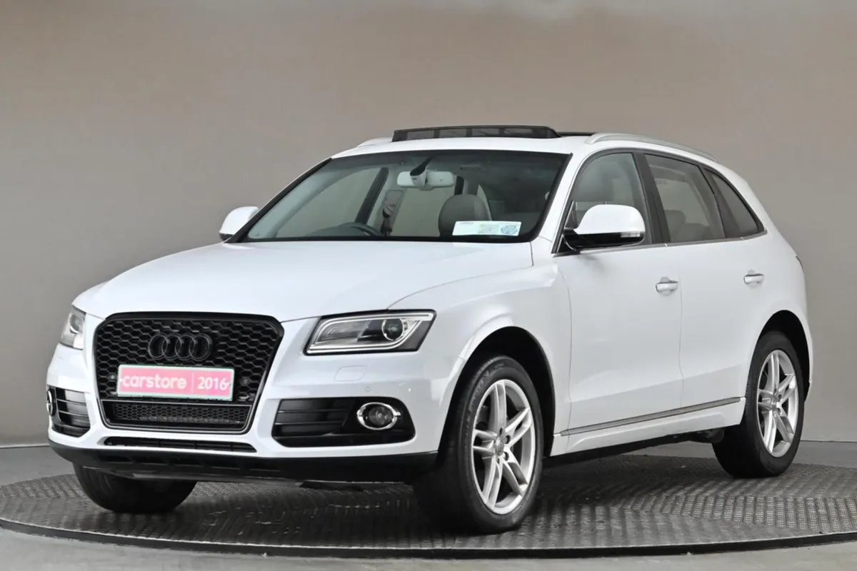 Audi Q5 2.0tfsi Quattro Tiptronic  full Grey Leat - Image 3