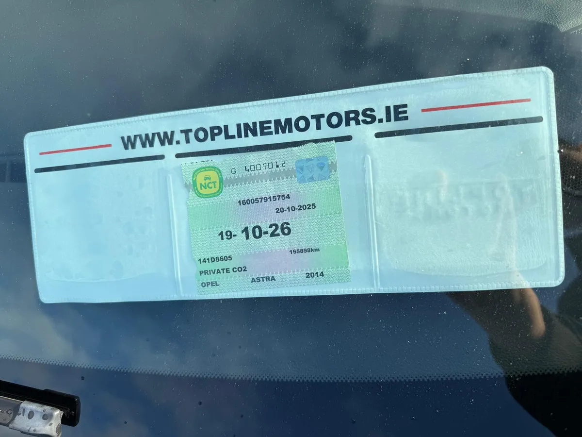 ==Opel Astra 2014//BRAND NEW NCT//SERVICED== - Image 2