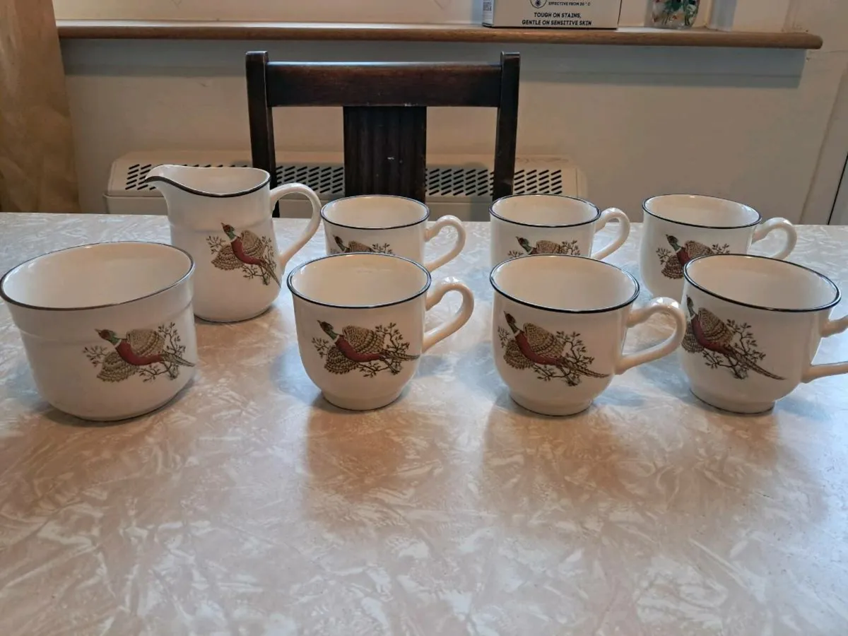 Arklow Pottery Wild Pheasant Tea Set - Image 2