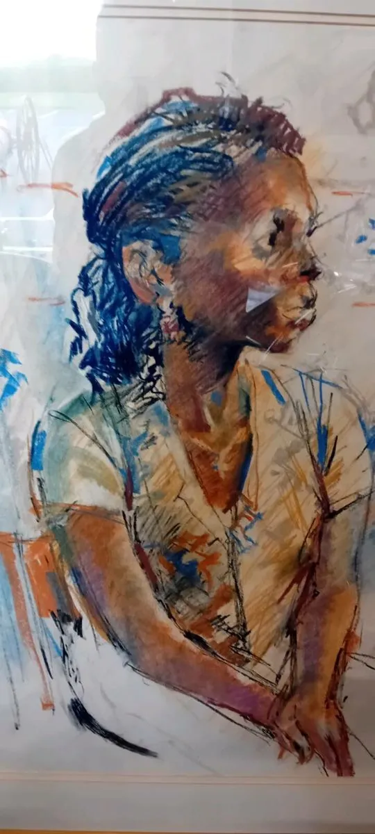 Large Original Signed Watercolour - Image 2