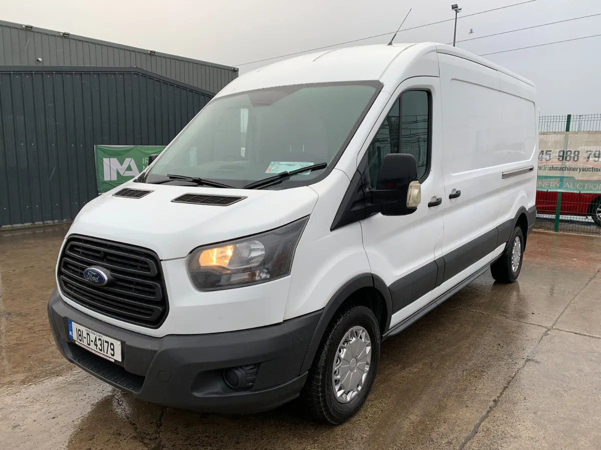 2018 FORD TRANSIT MWB VAN FOR AUCTION - NAAS - Image 1