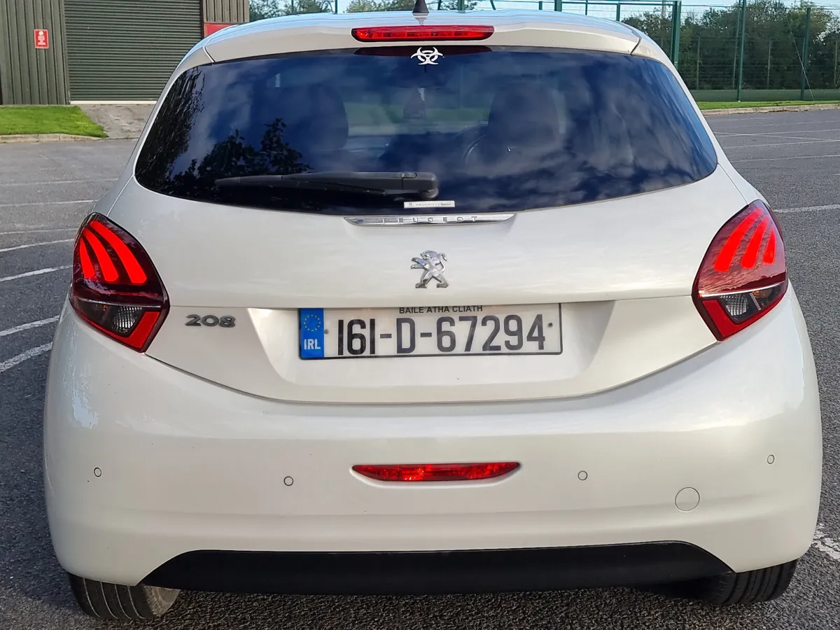 Peugeot 208 2016 automatic nct&tax €7990 - Image 2