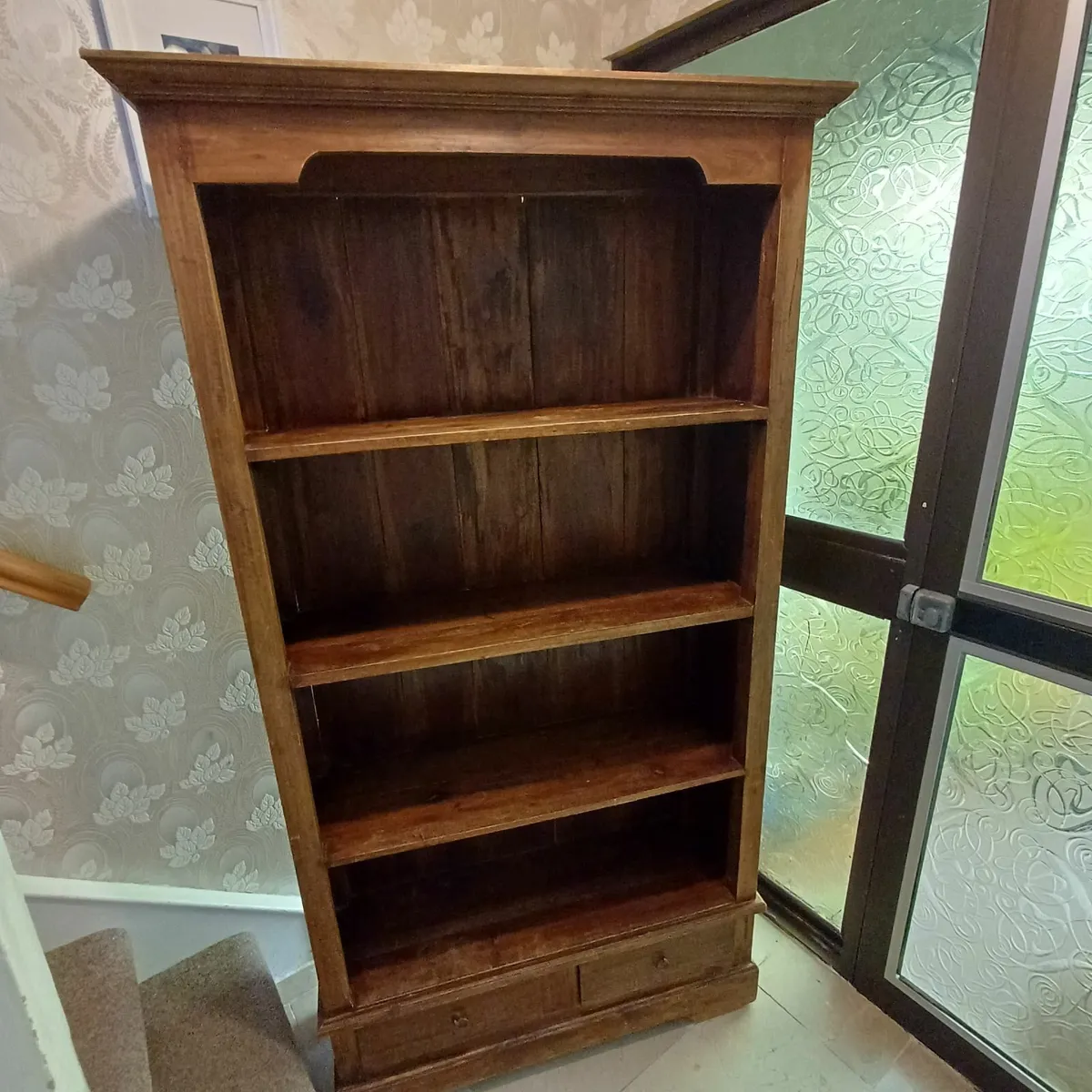Solid wood shelving unit - Image 2