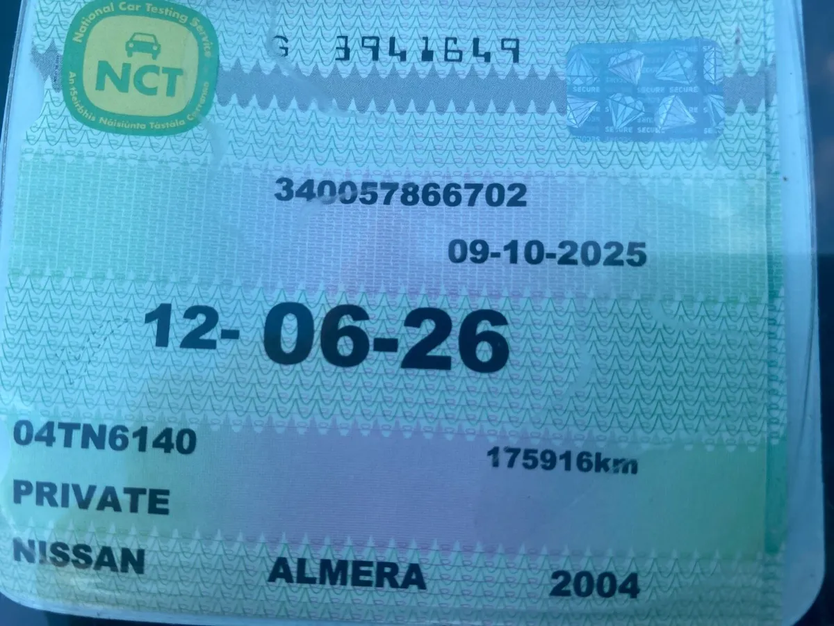 Nissan Almera 04 SE - Image 3