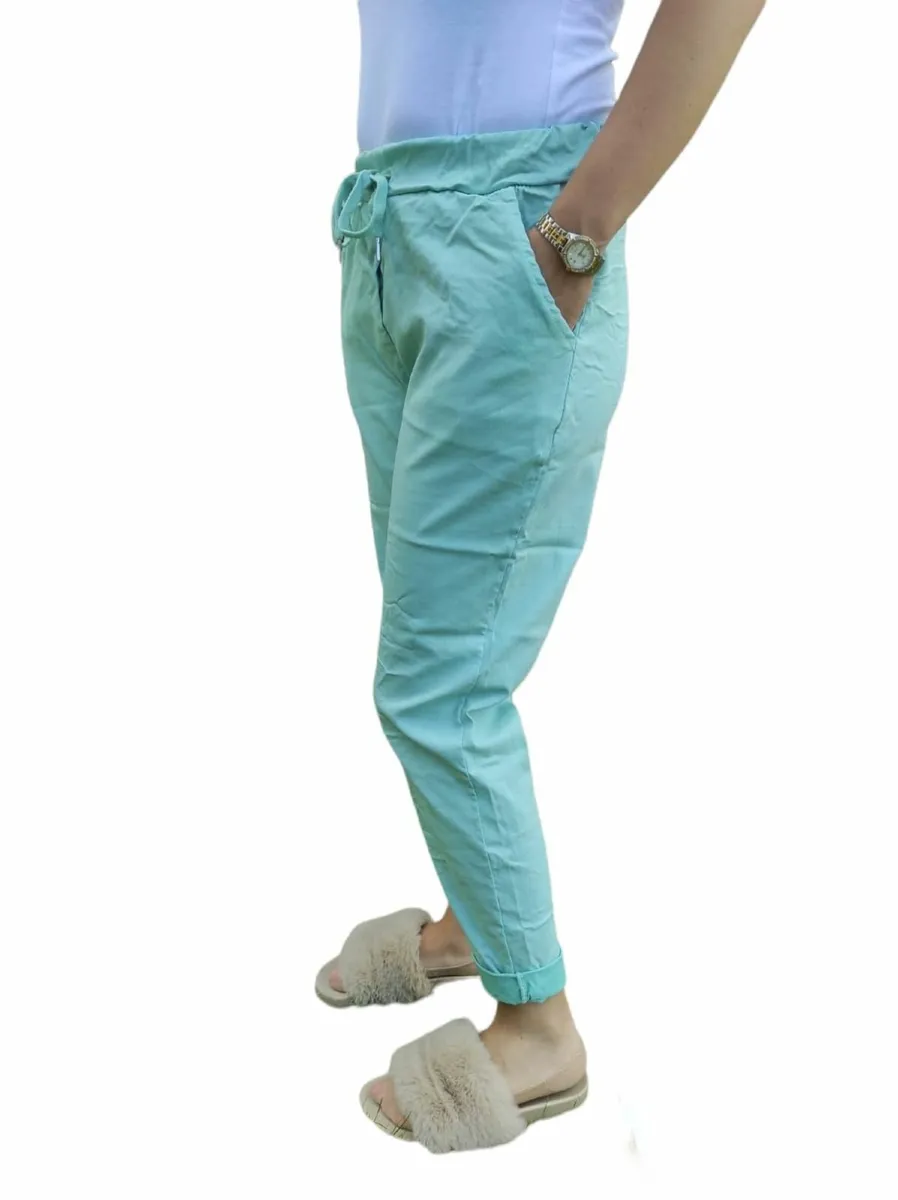 Ladies italian stretch trousers 10/16 - Image 3