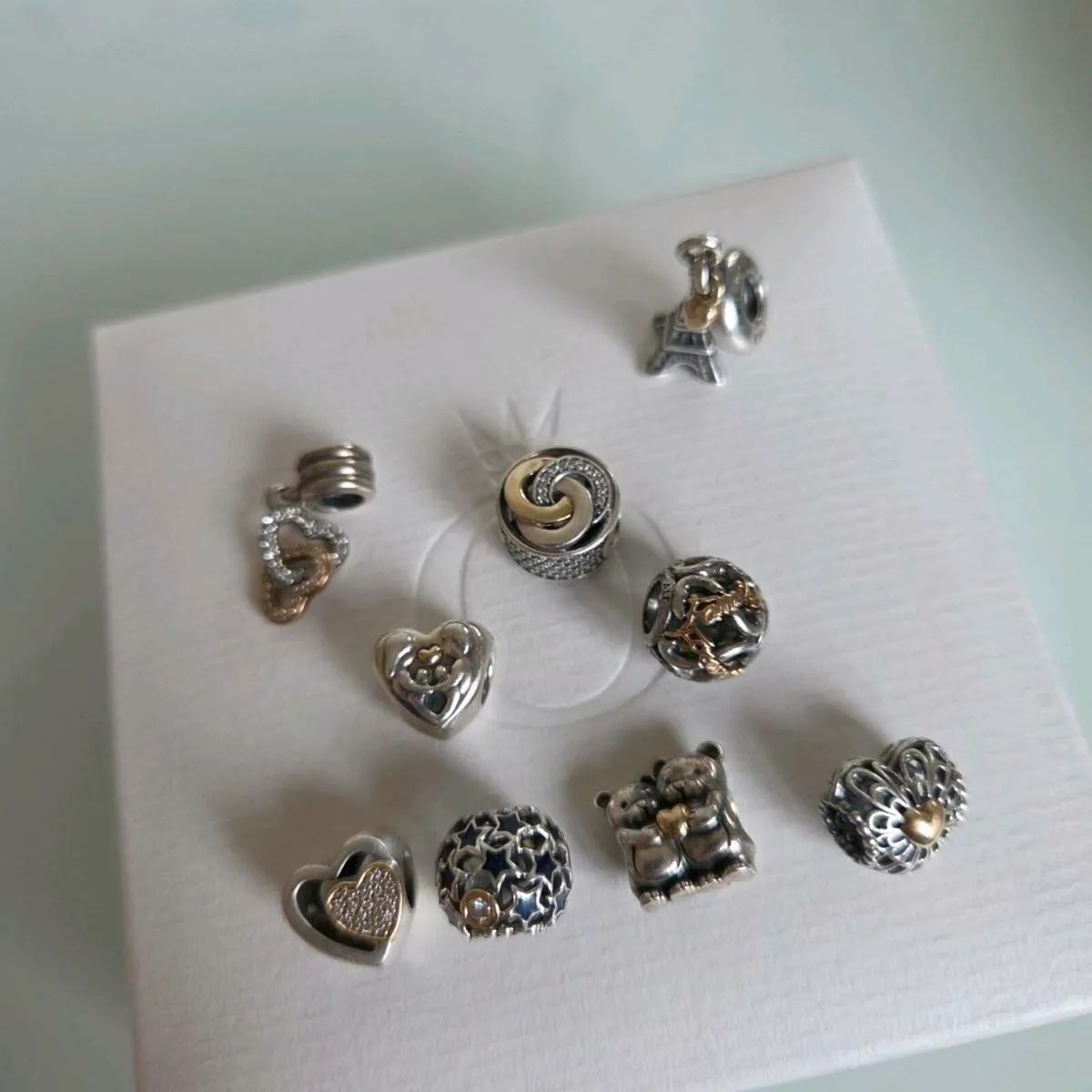 Pandora charms with real gold  25e each charm - Image 3