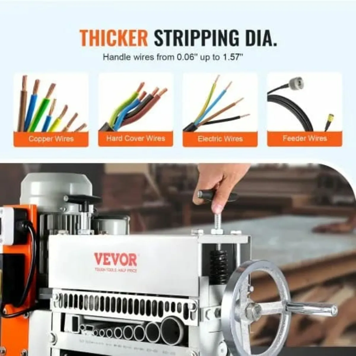 Automatic Wire Stripping Machine, 1.5 mm-40 mm Ele - Image 2