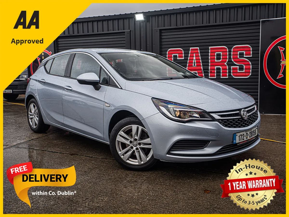 172 Astra 1.6cdti/Low miles/NCT'D/1yr warranty - Image 1