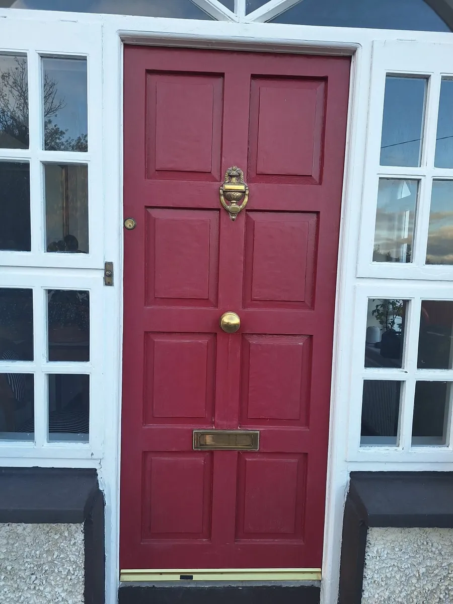 Front Mahogany door - Image 1