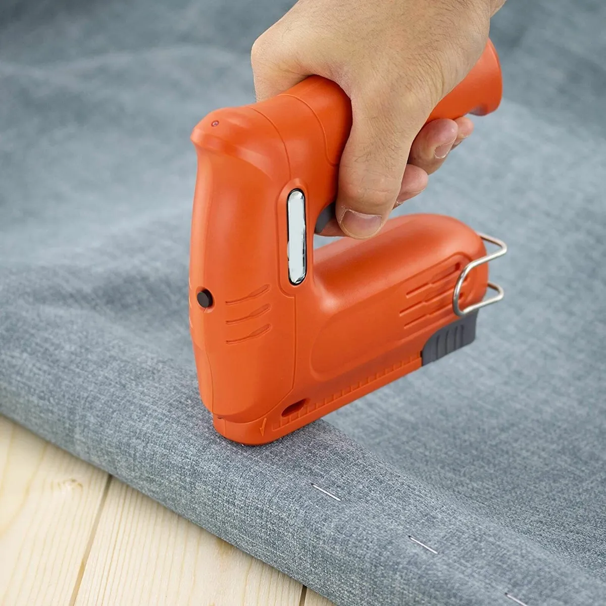 Cordless 4V Stapler Nail Gun for Home Use - Image 4