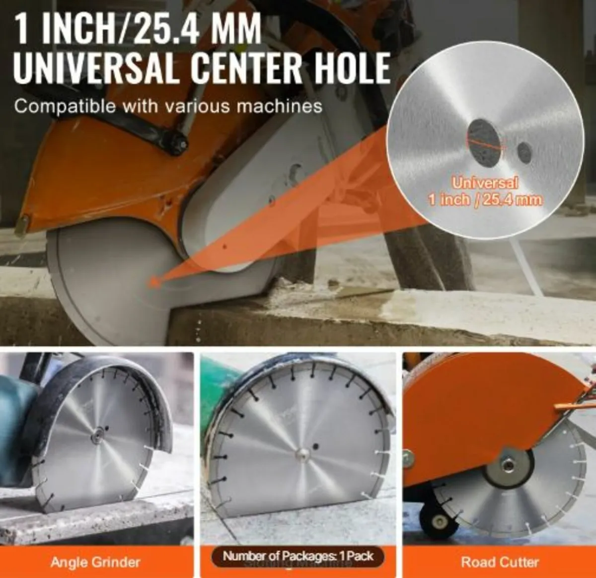 Diamond Blade,14inch/350mm Concrete Saw Blade wet - Image 4