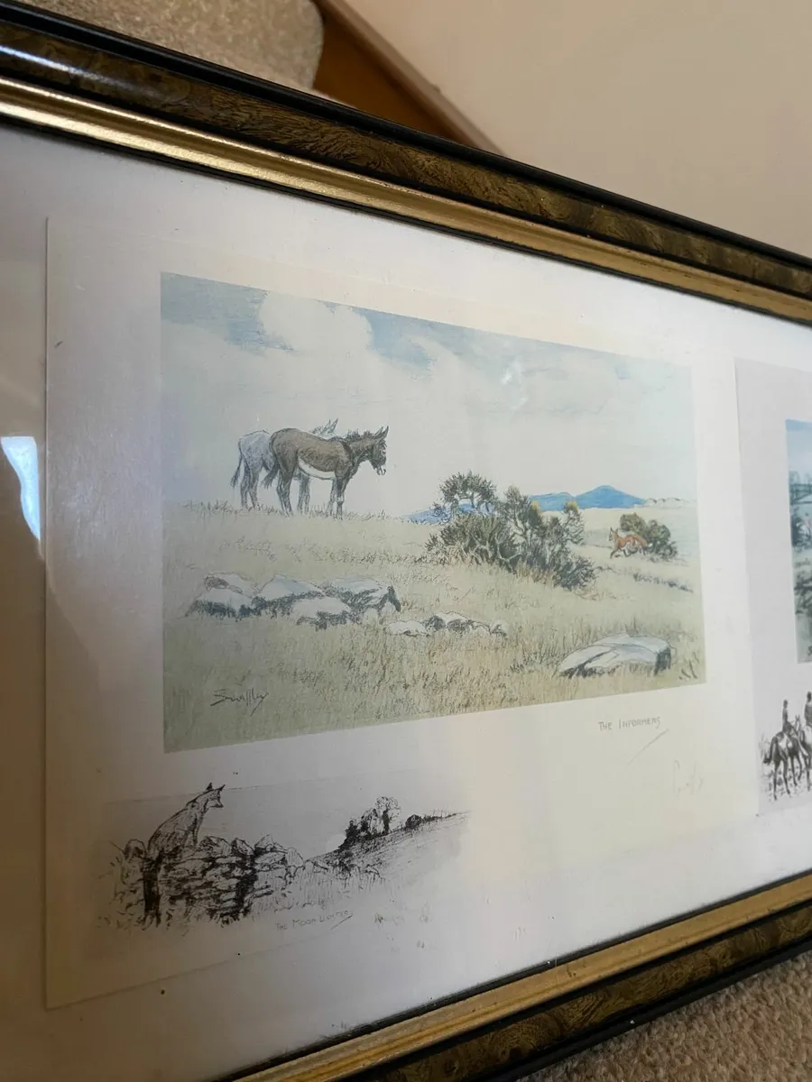 Snaffles reprints framed - Image 2
