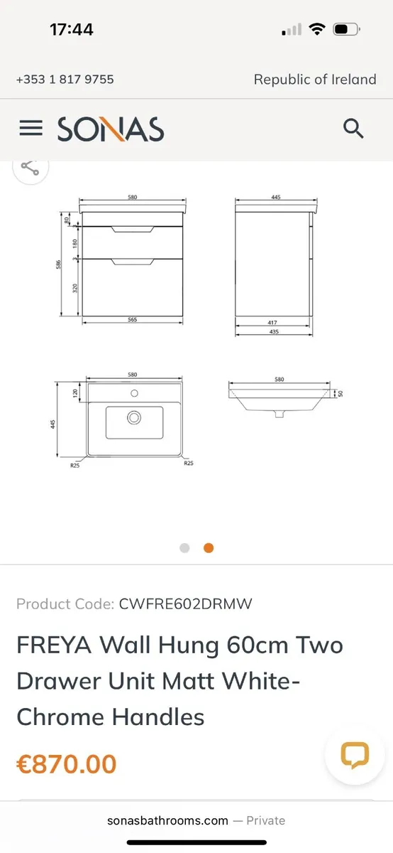 Sonas Bathroom Unit - Image 3