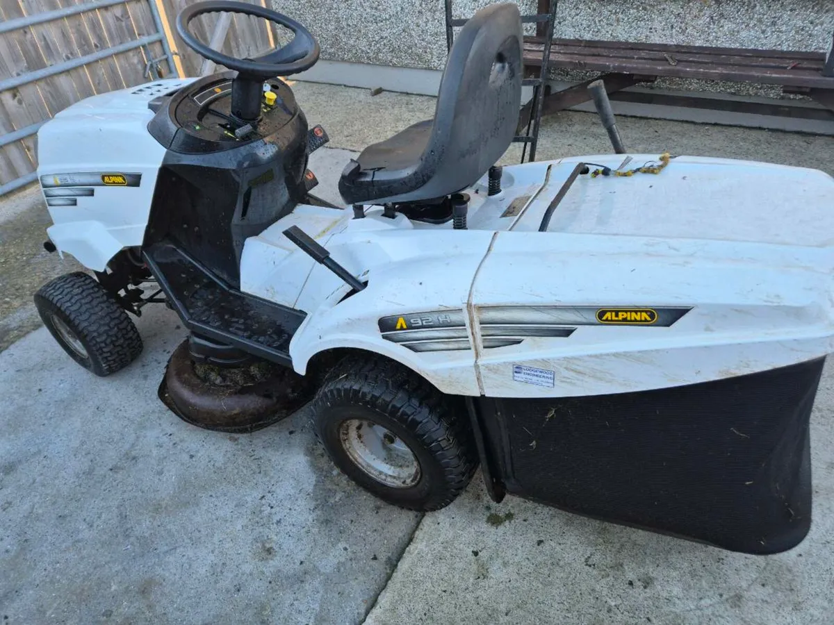 Alpin Ride mower - Image 4