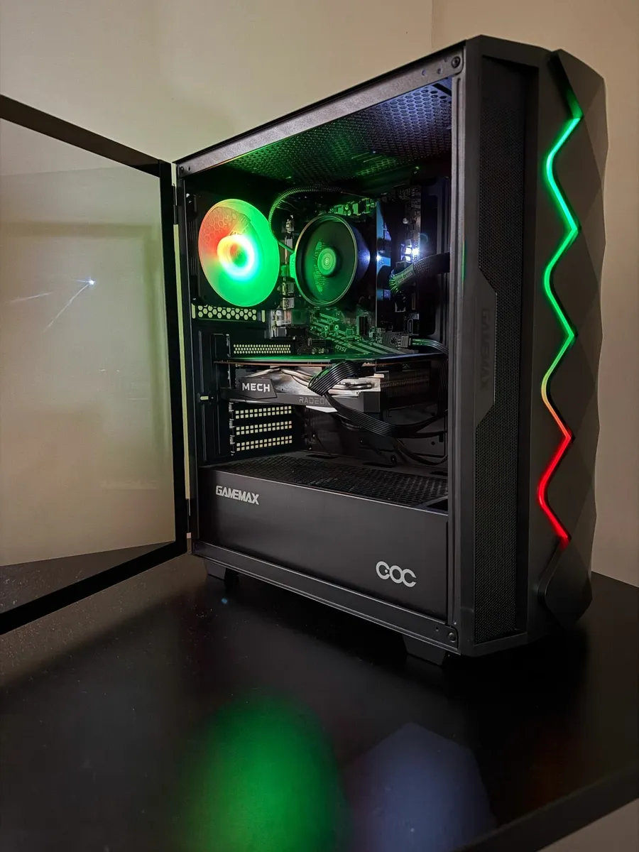 Gaming PC - Ryzen 5 5600X + RX 6700 XT 12GB - Image 1