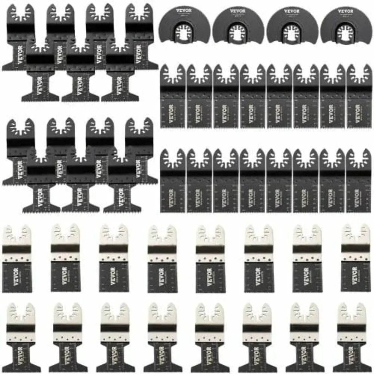 50 PCS Oscillating Saw Blades, Quick Release Multi - Image 1