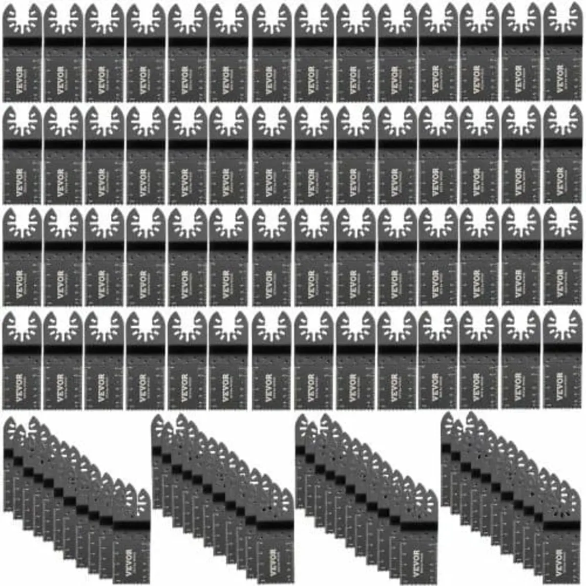 100PCS Oscillating Saw Blades, Quick Release Multi - Image 1