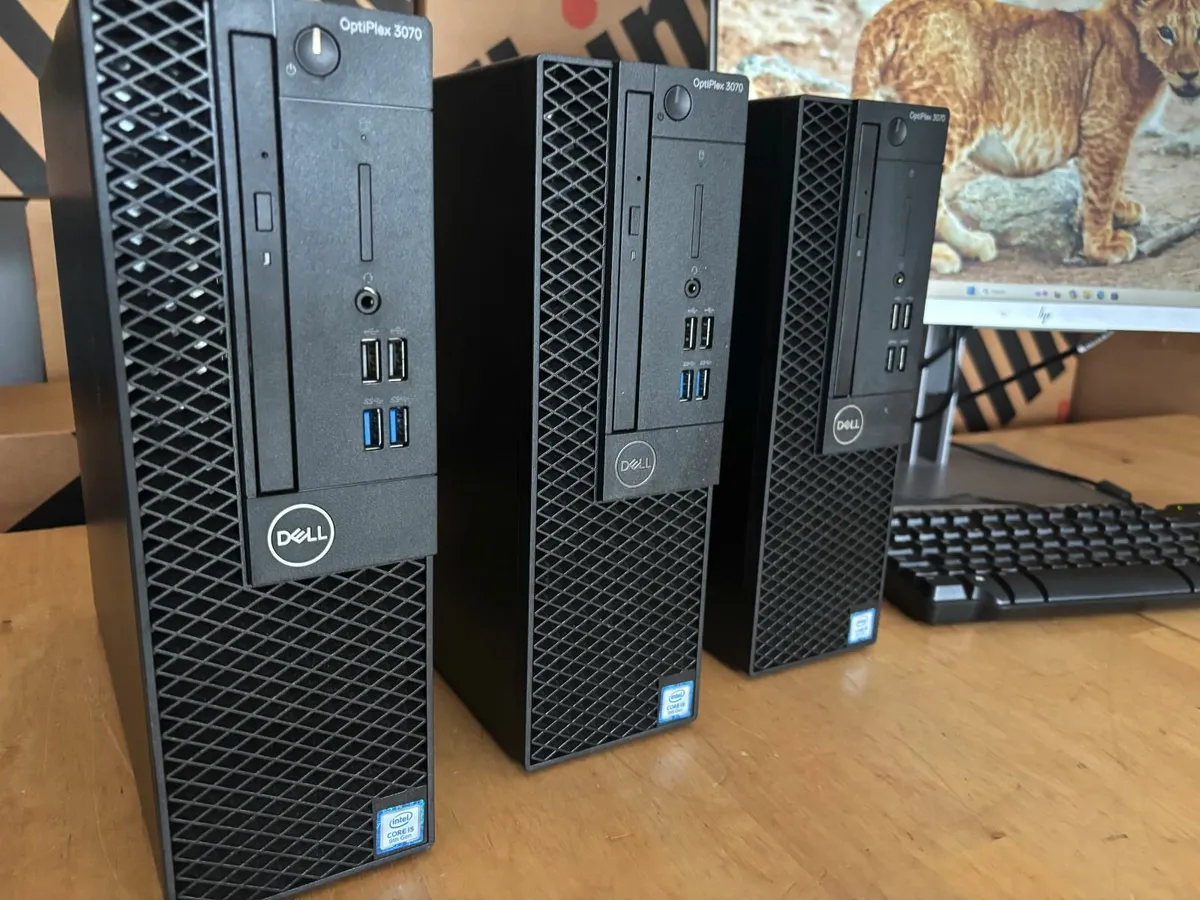 Dell Optiplex 3070 Hexa Core i5 PC's-16Gb-Win 11 P - Image 2