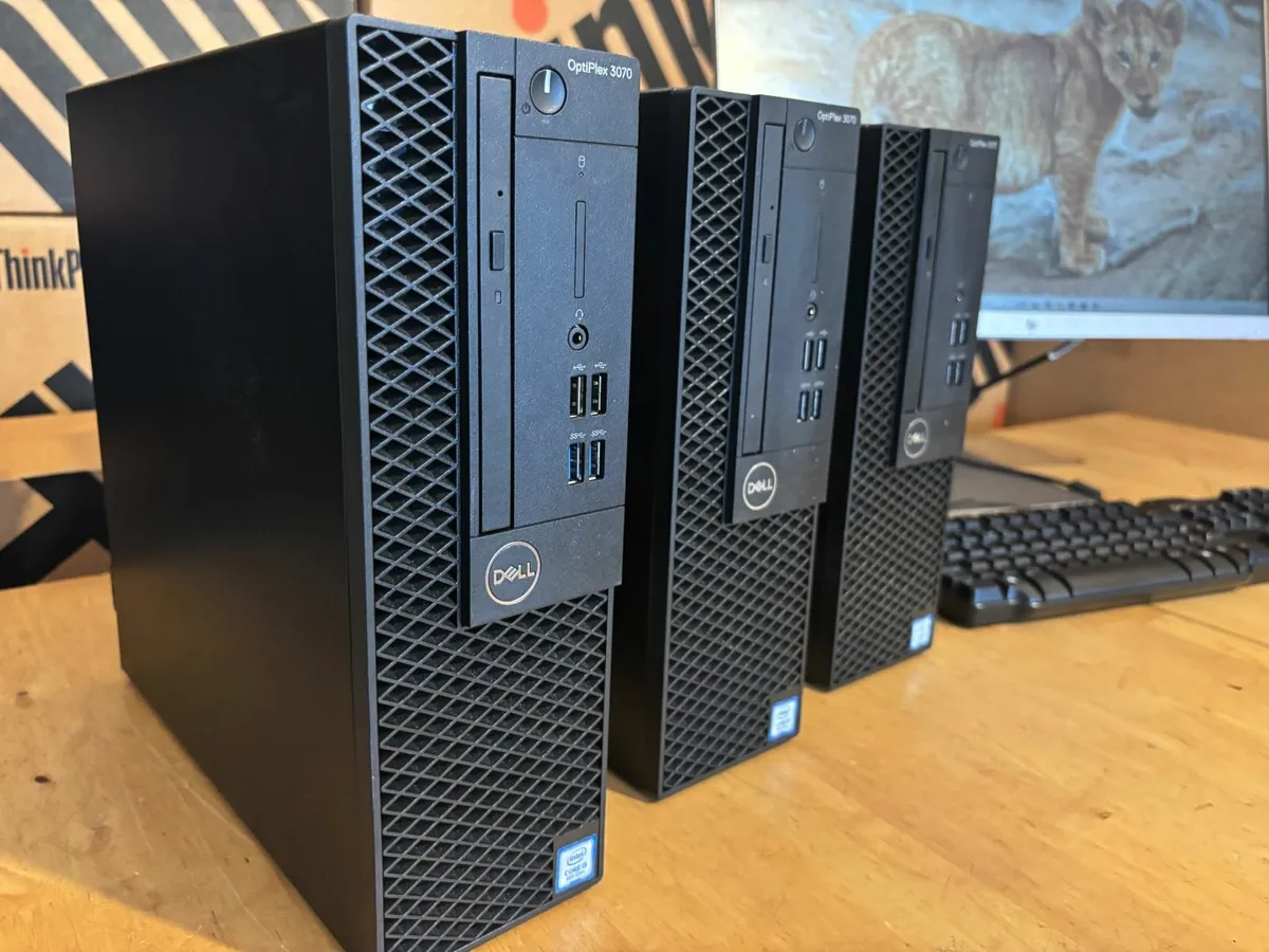 Dell Optiplex 3070 Hexa Core i5 PC's-16Gb-Win 11 P - Image 3