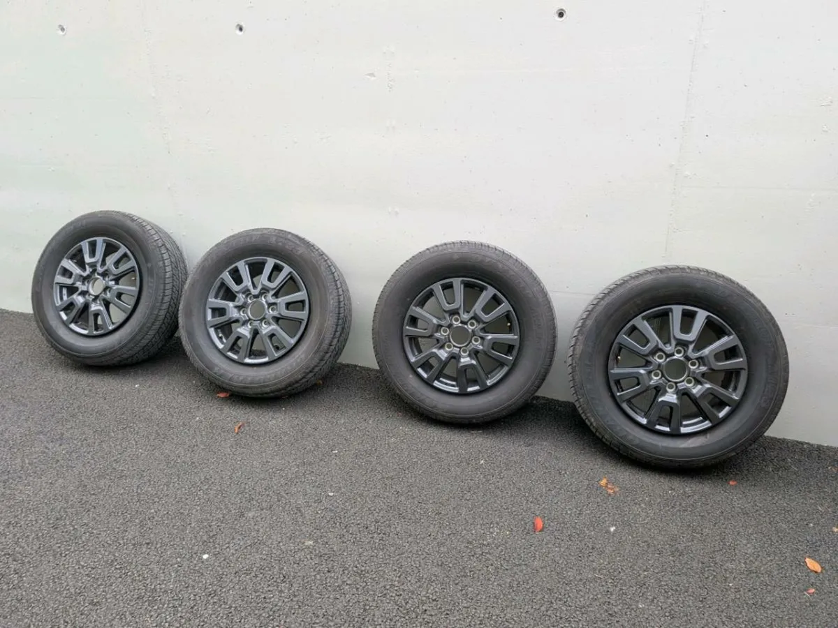 18" Landcruiser Wheels and Tyres - Image 1