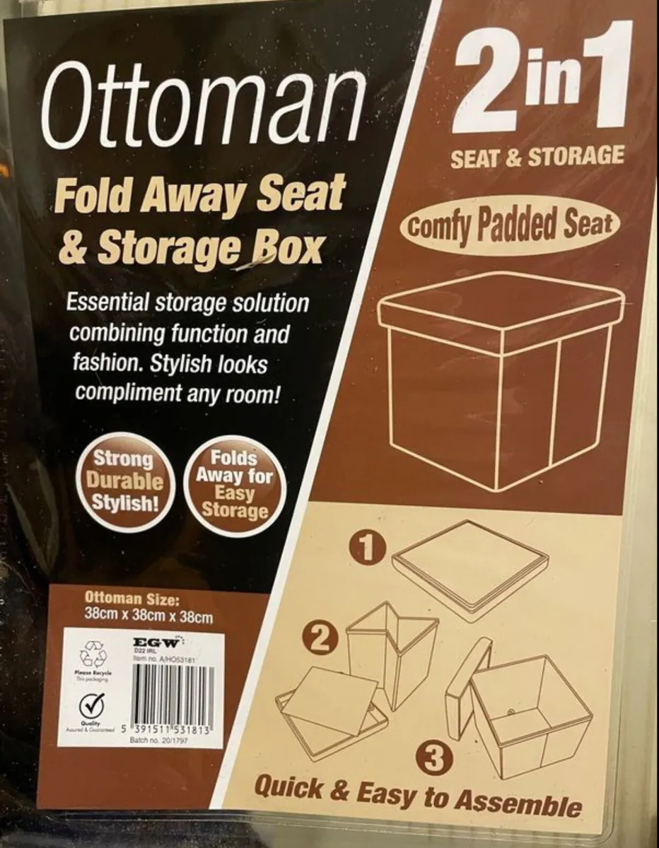 Seat and storage box - Image 1