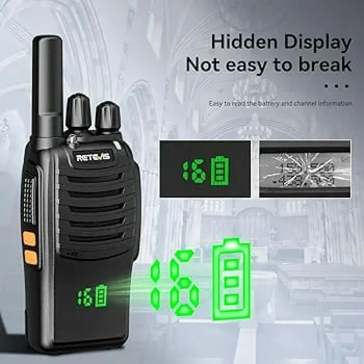 Retevis H777H Walkie Talkies for Adults, Walkie Ta - Image 2