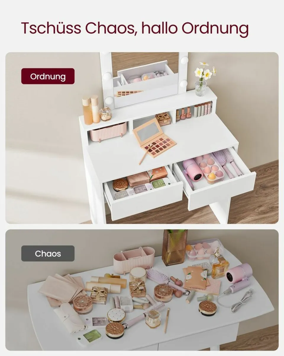 Dressing Table with LED Bulbs - Image 4