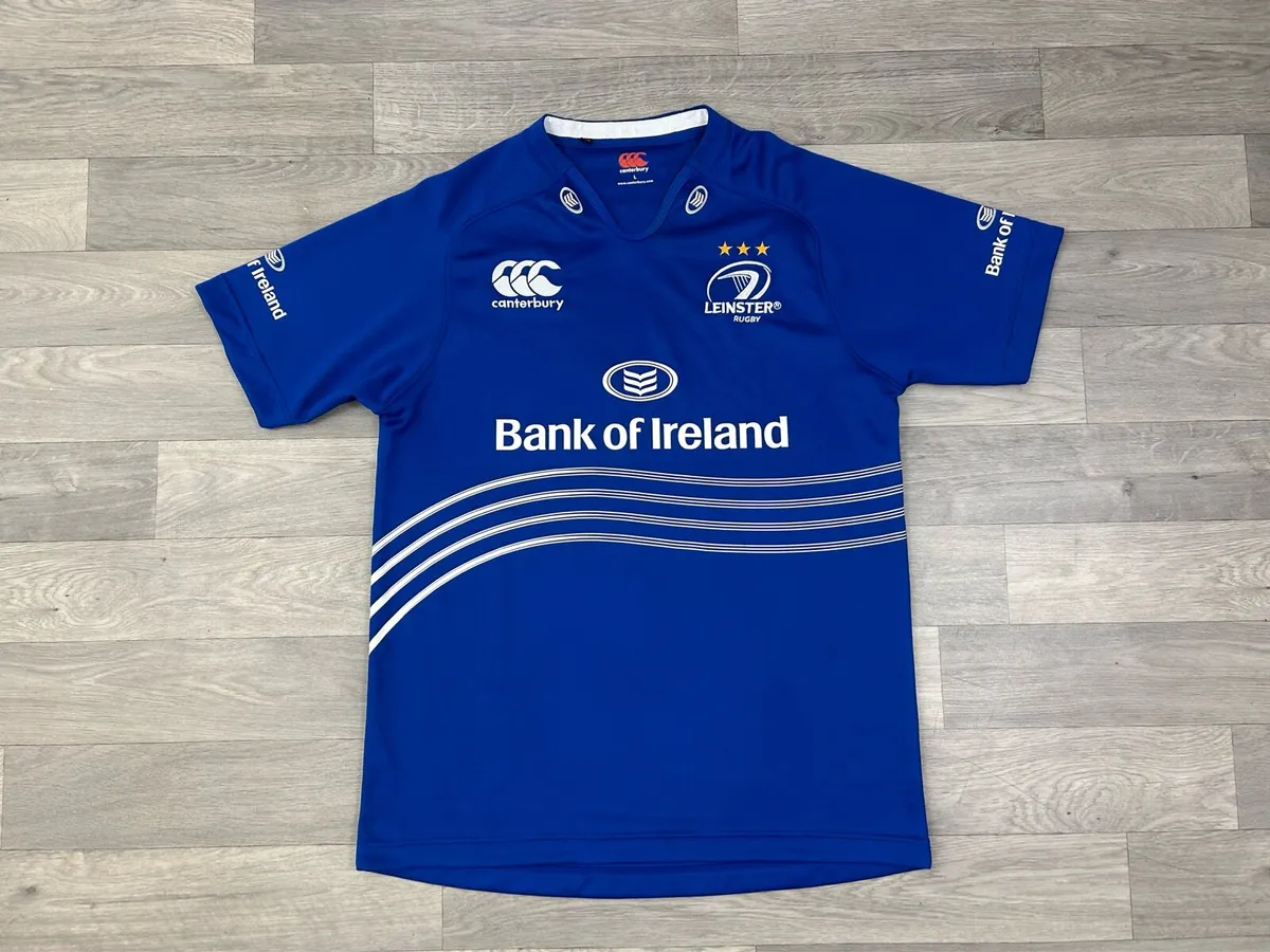 Canterbury Leinster Rugby Jersey Shirt Mens Large - Image 1