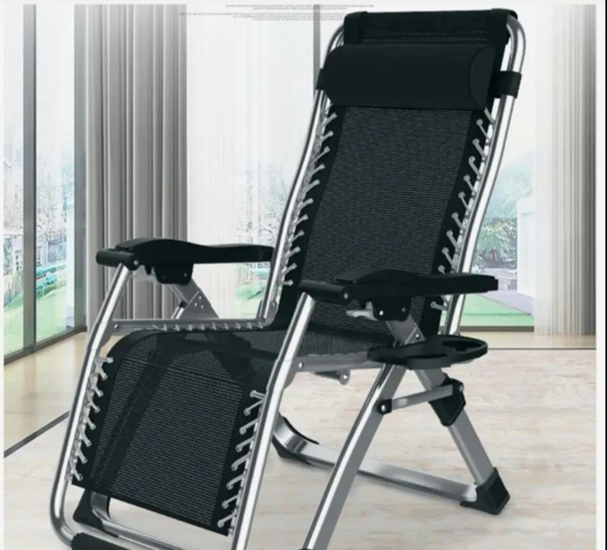 2 Garden beach camping terrase foldable chair - Image 2