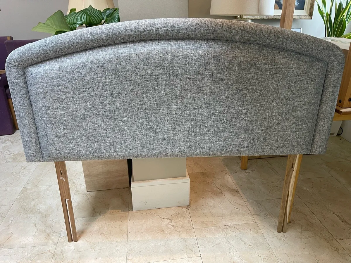 Gorgeous Grey 5 Ft King Size Headboard - Deliver