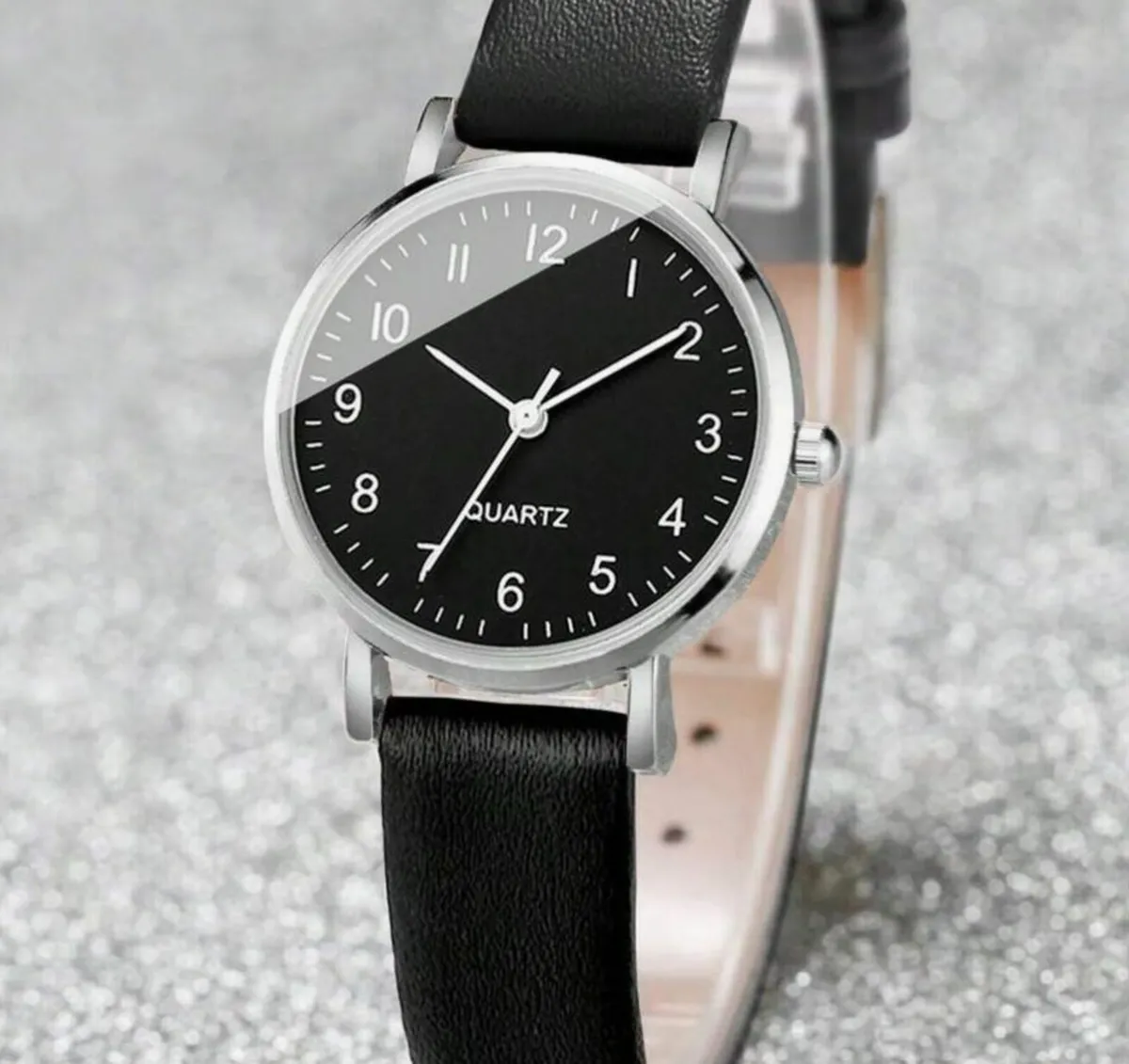 Brand New Black Women Digital Dial Quartz Watch - Image 1