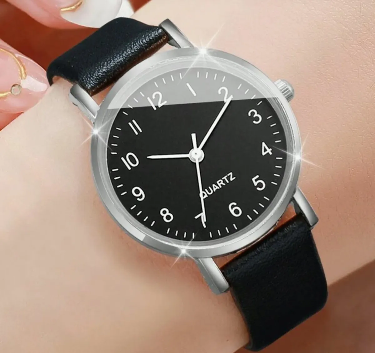 Brand New Black Women Digital Dial Quartz Watch - Image 2
