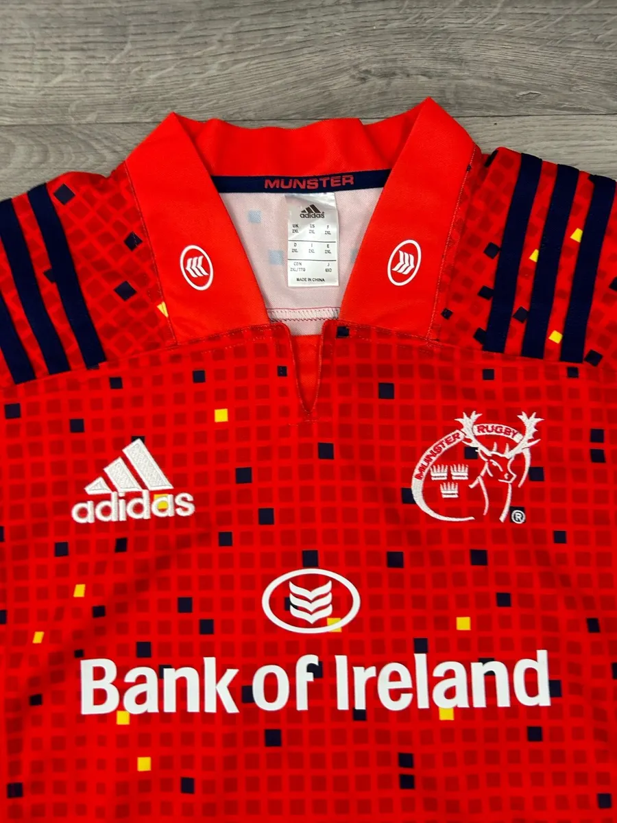 Adidas Munster Rugby Jersey Shirt Mens XXL - Image 3