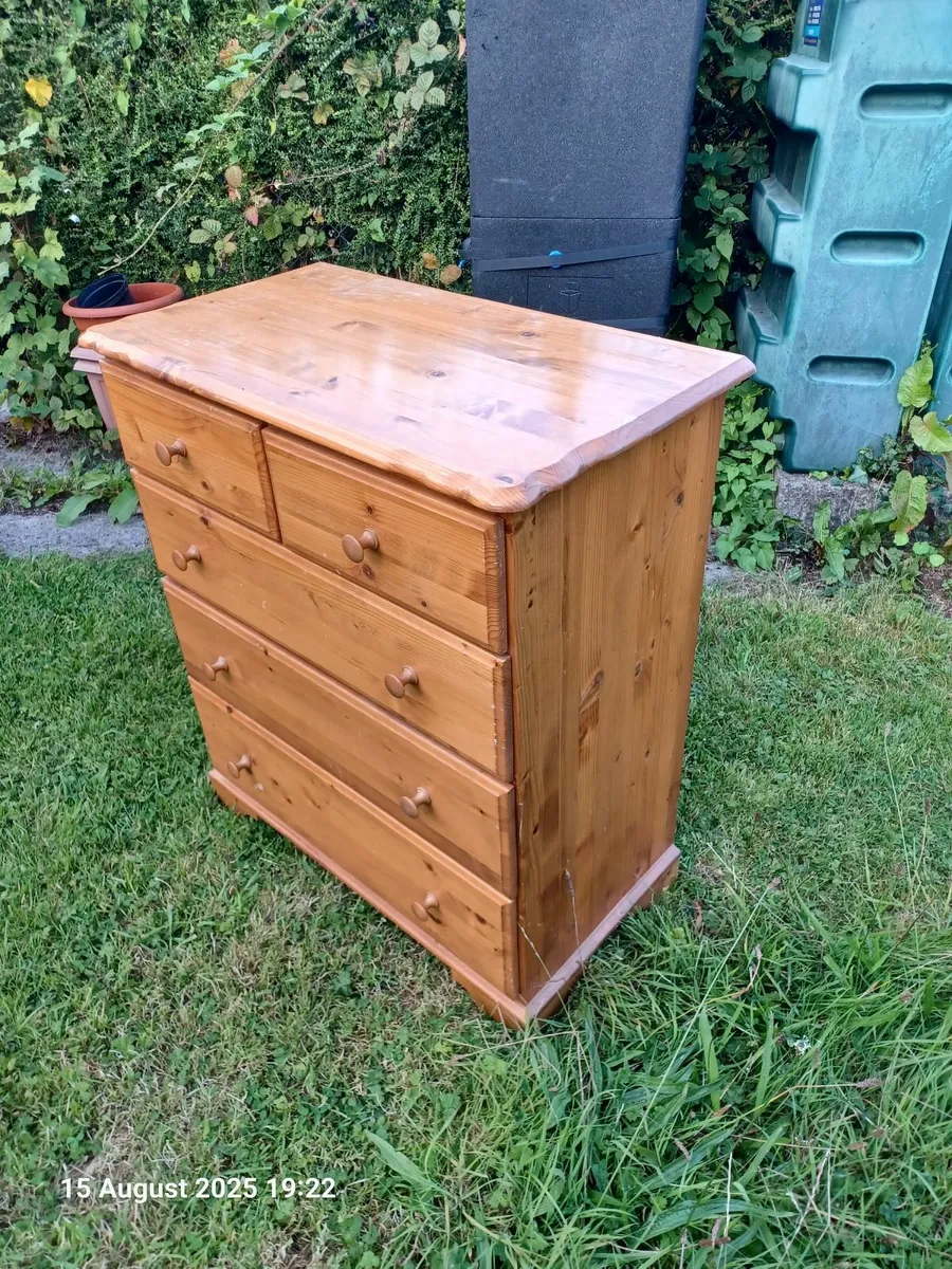 Pine drawers set - Image 3
