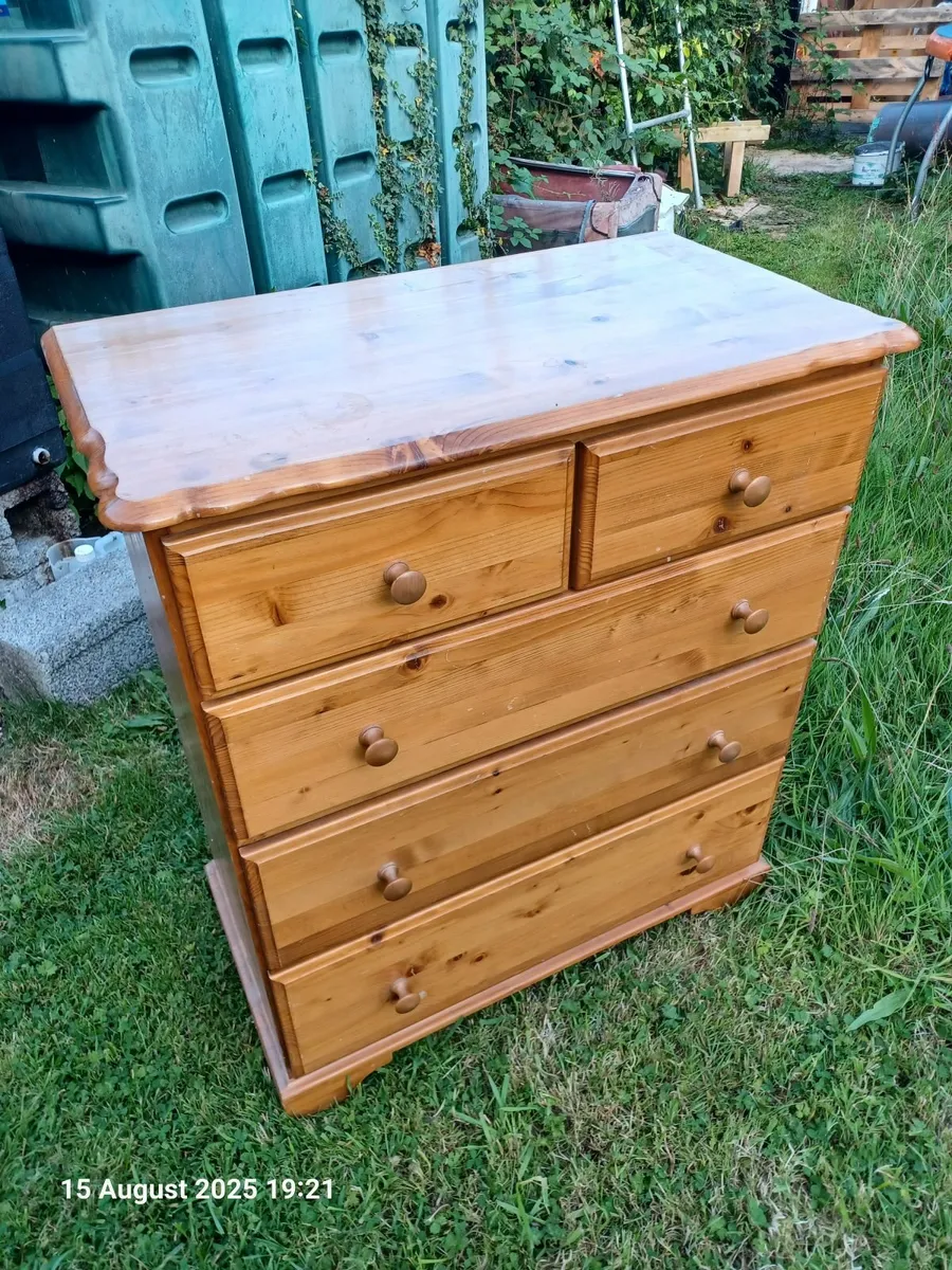 Pine drawers set - Image 4