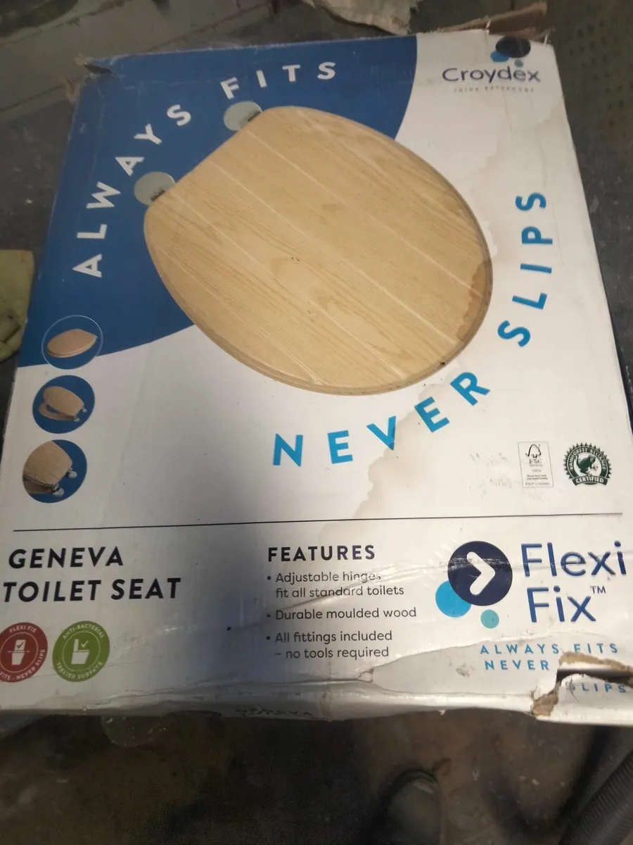 Toilet seat wooden - Image 2
