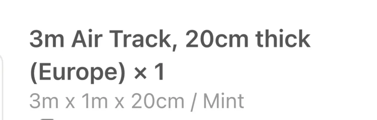 Gymnastics Air Track - Image 2