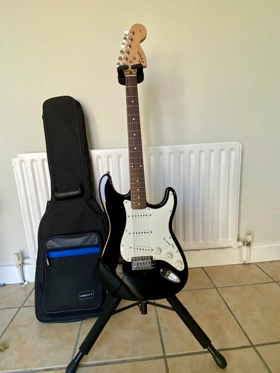 Fender Squire Stratocaster guitar - Image 1