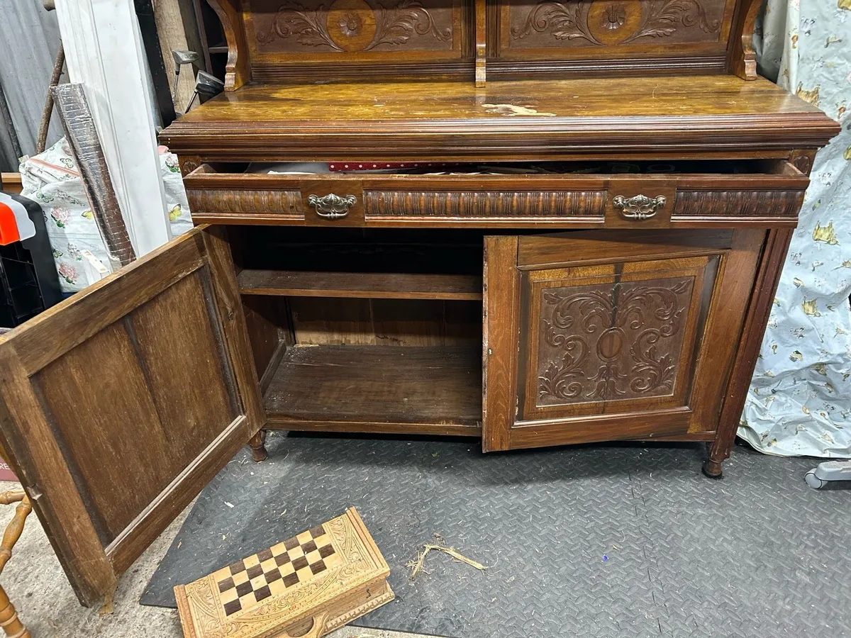 Antique sideboard - Image 2
