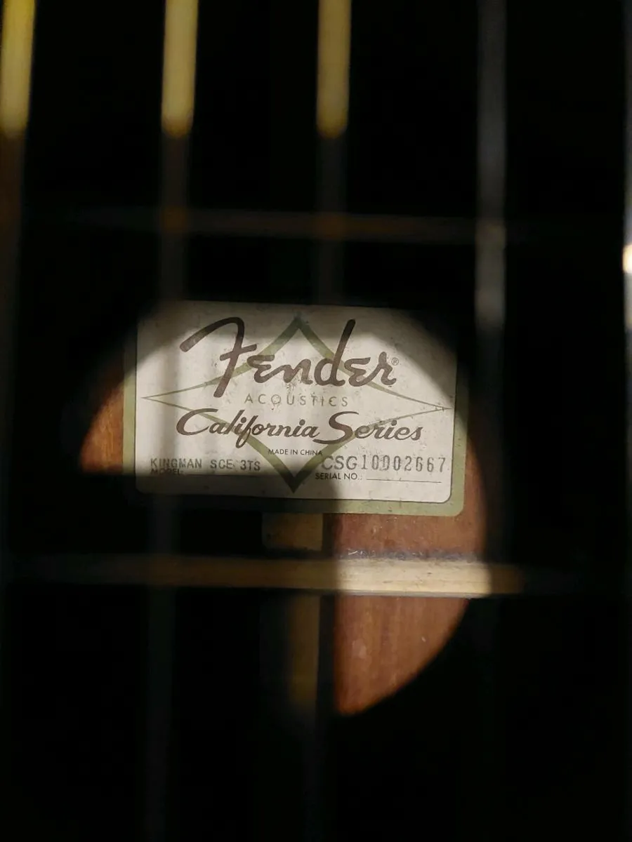 Fender Kingsman SCE 3TS - Image 4
