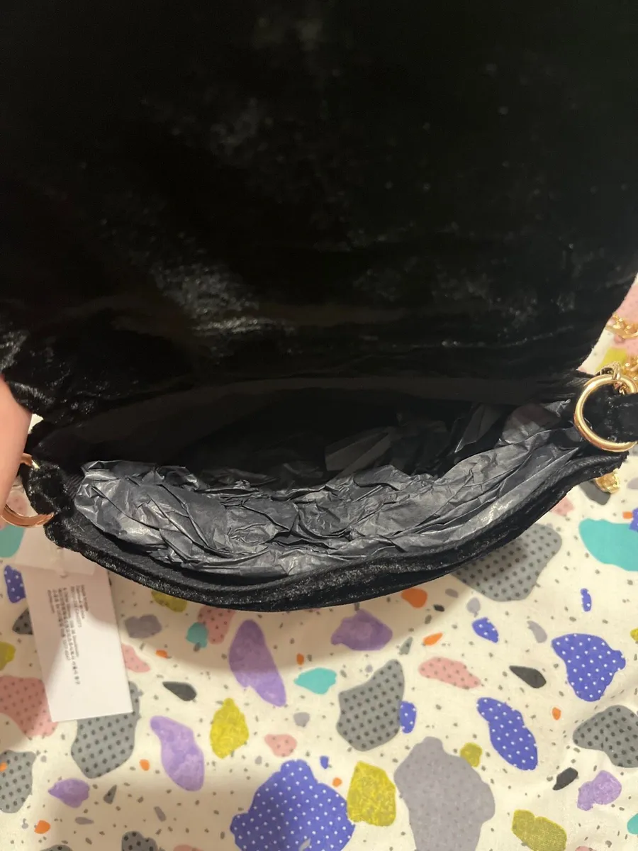 & Other Stories Velvet Bag - Image 2